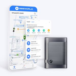 SEEWORLD车队跟踪解决方案全球定位系统模块防丢失定位器磁无线跟踪器汽车7500毫安时 - Product Image 1