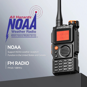 Baofeng UV-K6 Multi Band Amateur Ham AM Fm <strong>Radio</strong> Transceiver Talkie-walkie Transmitter <strong>Intercom</strong> <strong>System</strong> Woki Toki Walkie Talkie - Product Image 1