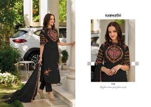 新款时尚设计设计师kurtis裤，带Dupatta，适用于户外和休闲服，出口价格优惠 - Product Image 6