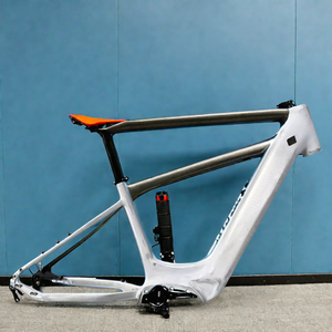 Sợi <span class=keywords><strong>Carbon</strong></span> Đầy Đủ Chống Sốc Đường Xe Đạp Khung Với Cáp Nội Bộ Đĩa-Phanh T700 <span class=keywords><strong>Carbon</strong></span> 7 Tốc Độ 950G Cho sỏi Đi Xe Đạp - Product Image 2