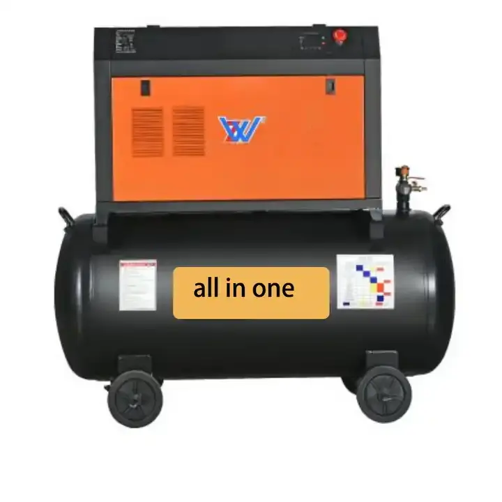 Compresor de aire de venta directa de fábrica 15 bar compresor de aire de tornillo de velocidad constante compresor de pintura en aerosol