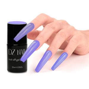DZ Oem özel etiket 15ml hızlı uzatma akrilik jel seti Glitter renk kapalı ıslatın poli tırnak jeli cila kiti 30ml Uv jel - Product Image 4