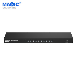 <strong>HDMI</strong> Seamless Switcher <strong>16</strong> in <strong>1</strong> Out 4k 30hz <strong>16</strong> Port <strong>HDMI</strong> Multiviewer with IR Remote - Product Image 3