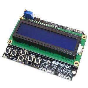 10PCS <strong>LCD</strong> Keypad <strong>Shield</strong> LCD1602 <strong>LCD</strong> 1602 Module Display For ATMEGA328 ATMEGA2560 raspberry pi blue screen