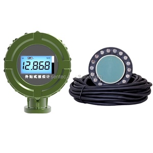 Sentec Sul814 Medidor de nível de água para esgoto, lodo e lodo, <span class=keywords><strong>sensor</strong></span> ultrassônico digital para lodo e esgoto, Rs485 4-20ma, <span class=keywords><strong>sensor</strong></span> de nível de tanque montado externo