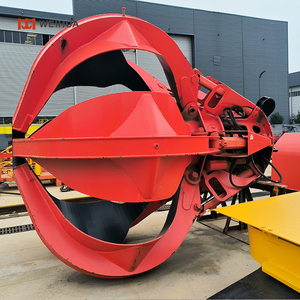 Hydraulic Scrap Grapple Attachment Orange Peel <strong>Grab</strong> Bucket <strong>Grab</strong> for Excavators Backhoes 20ton to 30ton