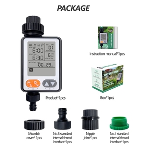 Display LCD automatico timer acqua interruttore interruttore a spruzzo cortile serra casa giardino irrigazione timer temporizzazione irrigazione - Product Image 5