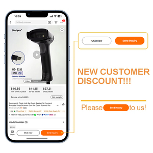 Escáner Qr Code Usb Lector de código de barras 1d Pago Barcode Shop Scanner Gun Escáner de código de barras para supermercado - Product Image 6