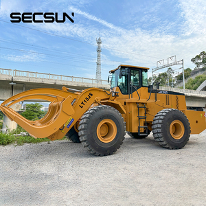 Cargador de madera de bosque de 12 toneladas y 15 toneladas, cargador de ruedas de remolque de troncos pesados para componentes de núcleo de aserradero agrícola, incluido el motor del motor - Product Image 2