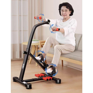 VBOSI Mini-Bike mit Zählung für den Heimgebrauch Faltrad-Pedal-Trainings gerät für Rehabilitation fahrrad trainer Stepper-Trainings gerät - Product Image 4