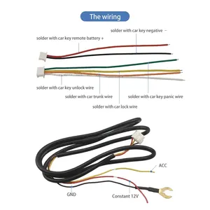 EASYGUARD PKE Passive Entry Auto <strong>Lock</strong> Unlock Fit for Cars with Factory/OEM Push Start Button <strong>VW</strong>, Window up Down Smart <strong>Key</strong> - Product Image 5