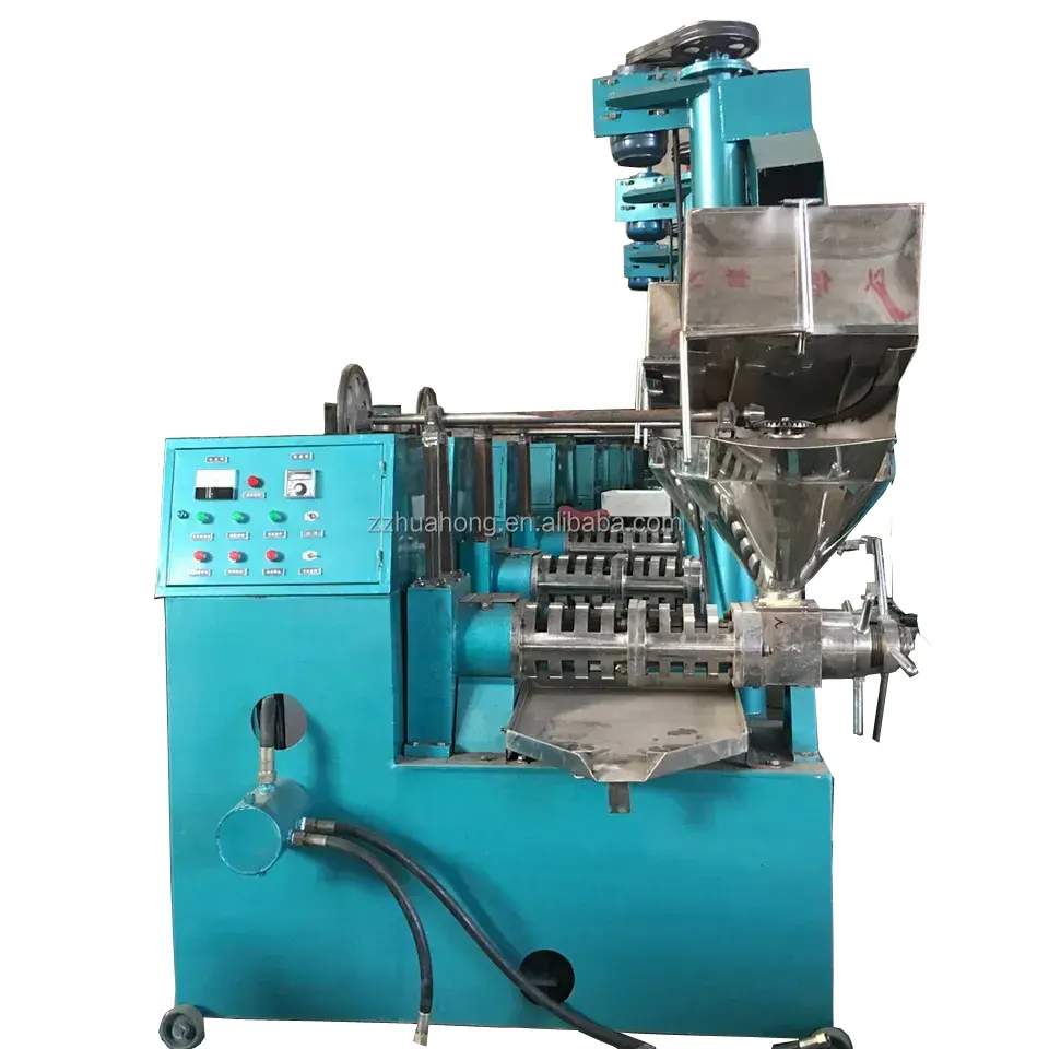 Huahong hidráulica Palma máquina de prensa de aceite/cacahuetes expulsor del aceite