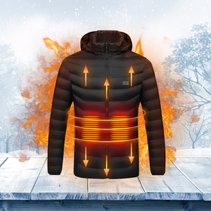 Freely <strong>Selected</strong> Heating Area Winter <strong>Coat</strong> Heating Jacket Electric Warm Jacket 3 File Temperature Controller Men Heated Jacket - Product Image 1