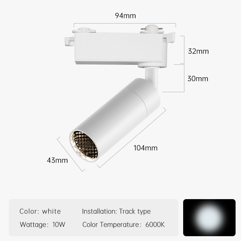 6000K-10W-WHITE-TRACK