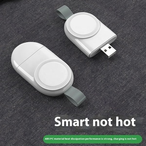ที่ชาร์จแม่เหล็ก USB ไร้สายแบบพกพาที่ชาร์จนาฬิกาอัจฉริยะแบบพวงกุญแจขนาดเล็กสำหรับ Apple Watch 12345/6/7/8/9 - Product Image 3