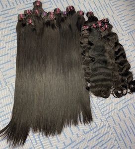 Bundel rambut manusia mentah gelombang dalam bergelombang Kamboja bundel rambut pakan ganda dari Thanh an Hair Vendor - Product Image 5