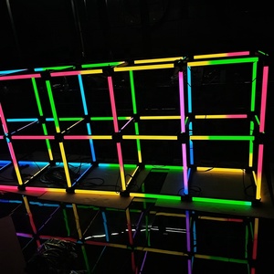 1 м 3D программируемый DMX пиксельный светильник RGB адресуемый пиксельный линейный свет для ночного клуба - Product Image 3