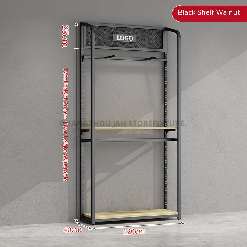 Nero opaco + legno chiaro L120 * W40 * H265CM