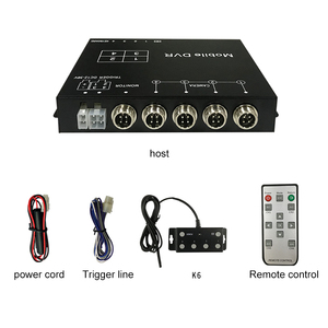 Procesador de video HD AHD de 4 canales con memoria de 512G, divisor cuádruple, múltiples modos de pantalla, función de pantalla dividida AV BNC, Mini coche DVR - Product Image 1