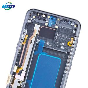 หน้าจอ TFT สำหรับ Samsung S8 PLUS จอแสดงผล LCD G955F ทัชสกรีนดิจิตัลพร้อมกรอบสำหรับ Samsung S8 + หน้าจอ G955พร้อมกรอบ