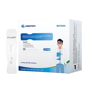 Wizbiotech Blood NT-ProBNP FIAテスト (プロ脳自然利尿ペプチドから心不全のアミノ末端急速検査キットによる) - Product Image 4