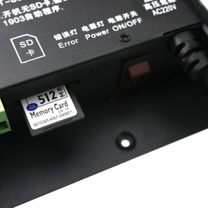 220V LED impermeabile Controller Pixel T-4000 AC SD Card di illuminazione ad alta tensione per WS2811 WS2812b Led - Product Image 3