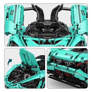 Mould King 13167 High-tech Sports <strong>Car</strong> <strong>Model</strong> for 720S, MOC Race <strong>Car</strong> Building Kit and Engineering Toy Assembly Building Kit - Product Image 4