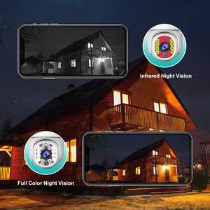 Anboqi HD 16 ışık IP kamera 1080P açık ICSee APP Wifi kamera PTZ güvenlik CCTV İnsan algılama harici gözetim kamera - Product Image 4