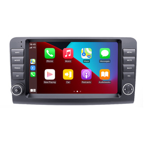 2 Din Android 14カーマルチメディアメルセデスベンツMクラスML W164 X164 ML350 ML300 GL500 ML320 ML280 GL350 GL450ラジオステレオBT用