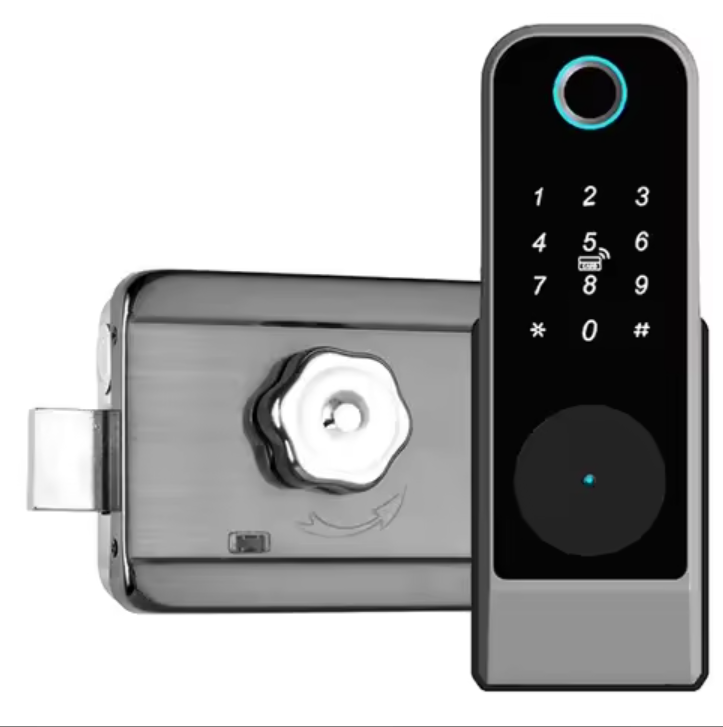 panneau arrière avec bouton de sortie
