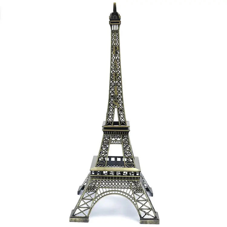 Украшение для гостиной и спальни, металлические изделия ручной работы, Париж, романтическая Эйфелева башня