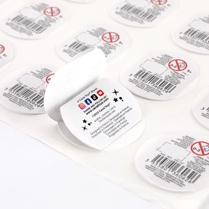 Tùy Chỉnh Cá Nhân Logo Không Thấm Nước Vinyl Dính Mỹ Phẩm Đôi Đa Hai Lớp Bóc Nhãn Dán In Màu Nhà Sản Xuất - Product Image 4