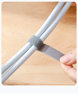Nylon Ultra Thin <strong>Elastic</strong> Double Sided <strong>Hook</strong> <strong>and</strong> <strong>Loop</strong> Tape Roll - Product Image 4