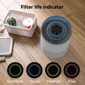 150 CADR ev hava temizleyici HEPA filtre elektrik güç kaynağı manuel abd 10-15 metrekare küçük uzay hava temizleyici - Product Image 5