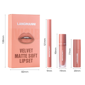 ลิปกลอสสีติดทนนานลิปสติกเนื้อแมทกันน้ำ - Product Image 5