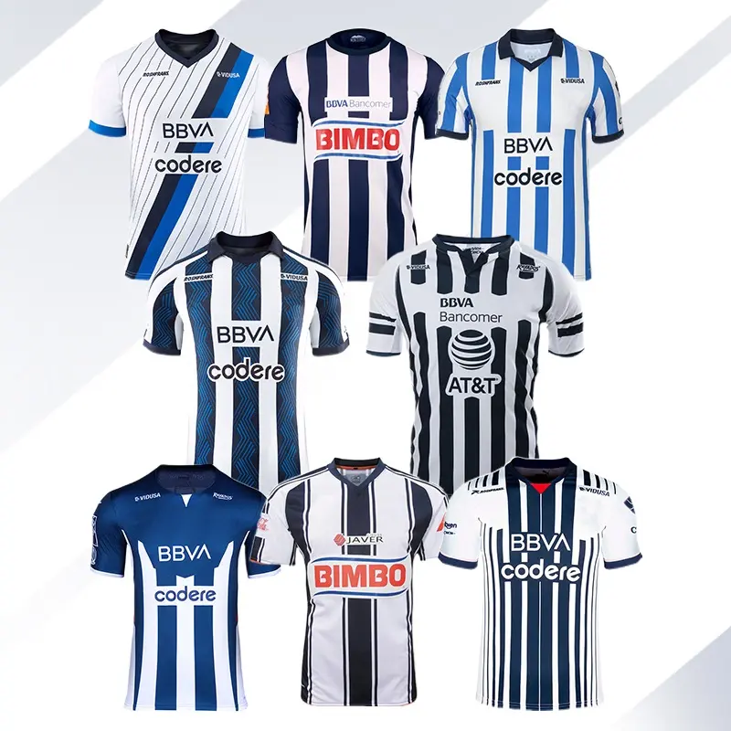 23-24 Rayados De Monterrey Maillot De Football Maillot De Football À Séchage Rapide Hommes Femmes Enfants 2023 Maillot De Football Respirant Vêtements De Football