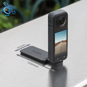 Insta360カメラマグネットステアリングホルダーブラケットと互換性のあるInsta360X4磁気マウントスタンド360カメラ用1/4ネジ付き - Product Image 5