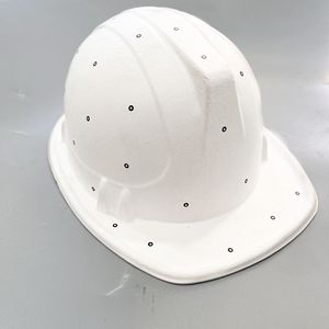 Tùy chỉnh đúc giấy bột giấy đồ chơi an toàn Mũ bảo hiểm Kid DIY lính cứu hỏa Mũ bảo hiểm cảnh sát Mũ bảo hiểm Mũ - Product Image 4