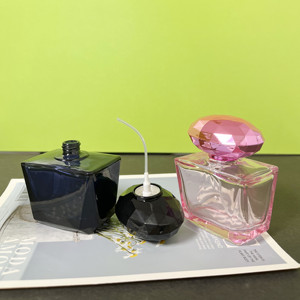 ガラススプレーボトル30ml 50ml 100mlカラー在庫空楕円形香水詰め替え - Product Image 3