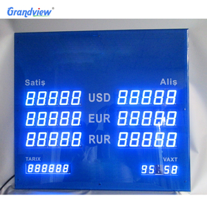 7 segmente digitale rote led display für währung austausch rate bord - Product Image 6
