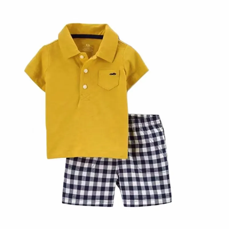 Conjuntos de roupas infantis de verão, roupas camiseta e calça para bebês crianças