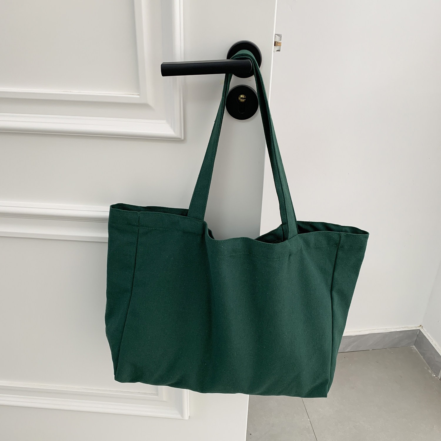 Verde oscuro liso