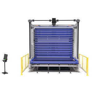 Estructura de estantería multicapa para almacén de material automático de chapa metálica, aprovecha al máximo el espacio del almacén, almacén de placas automático - Product Image 1