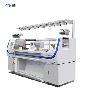 Doppio sistema di piatto del computer di lavoro a maglia maglione macchina che fa la macchina - Product Image 2