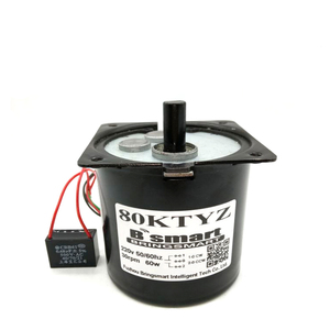 BRINGSMART 80KTYZ永磁交流同步电机60w微型低速正换向电机220V齿轮减速 - Product Image 1