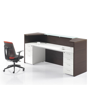 医院高品质定制中心桌办公室前台家具接待台 - Product Image 2