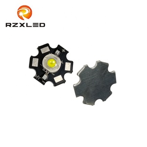 ハイパワーLED 1W 3W 5W 10W 6500K 3000k UVA 365nm 400nm UVC 255nm 254nmヒートシンクPCBスター付き - Product Image 4