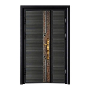モダンな複数の色とパターンキャストドアが迅速に出荷されたセキュリティ外部の入り口ドア - Product Image 5