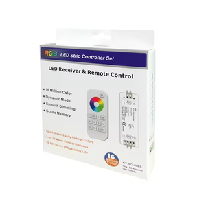 ESann Pwm Dimming Led Receptor Inalámbrico 3 Canales RF Touch RGB Smart Dimmer System 2,4G Rgb Controller - Product Image 5