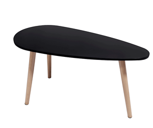 Mesa de centro de hoja de diseño moderno de lujo con luz Natural minimalista multifunción, juego de mesa de té de madera para sala de estar - Product Image 5